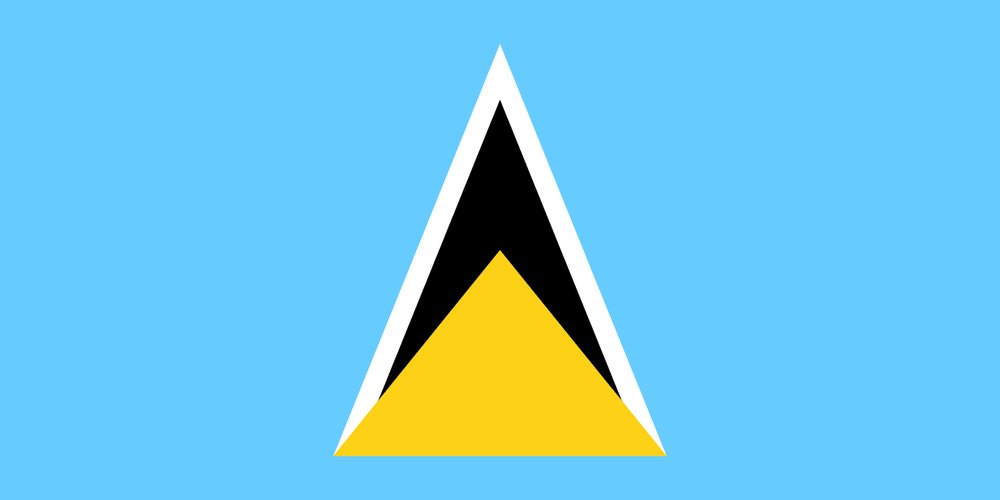 Flag of Saint Lucia