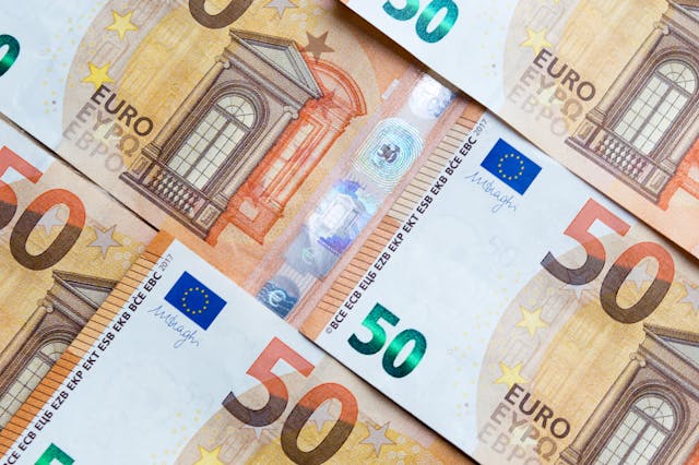 Euro 50 banknotes spread — Money Services Business (MSB) Licence
